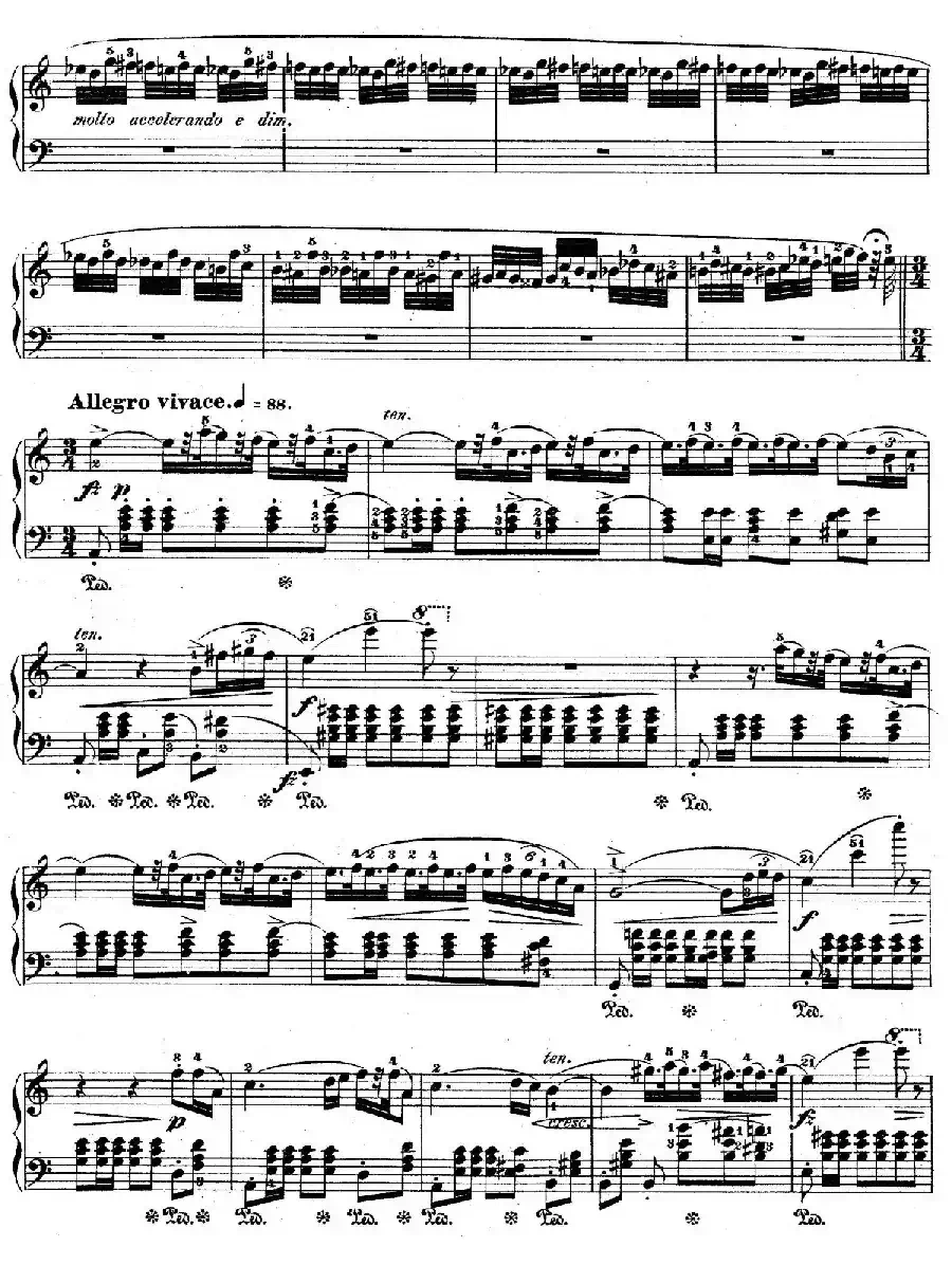 Bolero in C Major Op.19（C大调波莱罗舞曲）