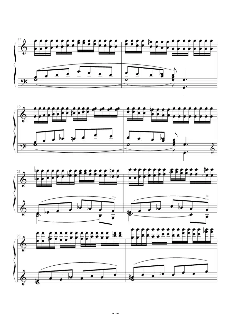 练习曲（Op.72 No.4）