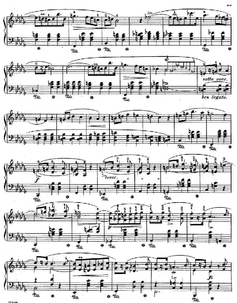Quatre Mazurkas Op.30（4首玛祖卡舞曲·3）