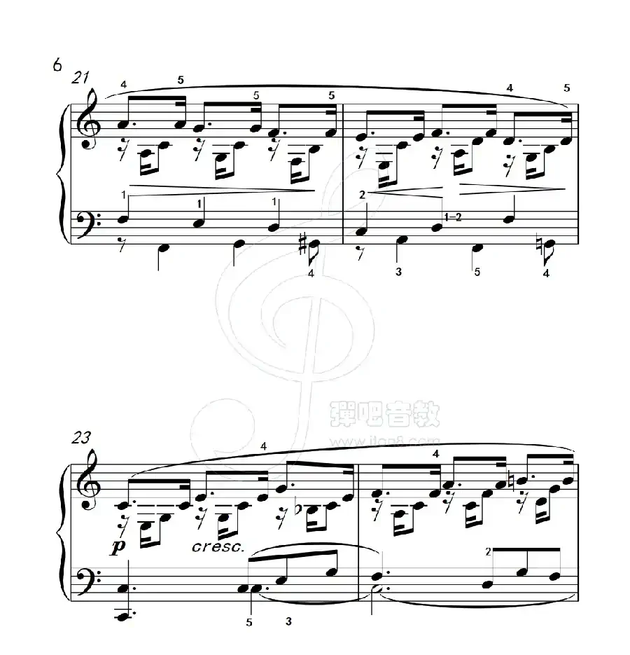 练习曲 25(克拉莫钢琴练习曲60首)