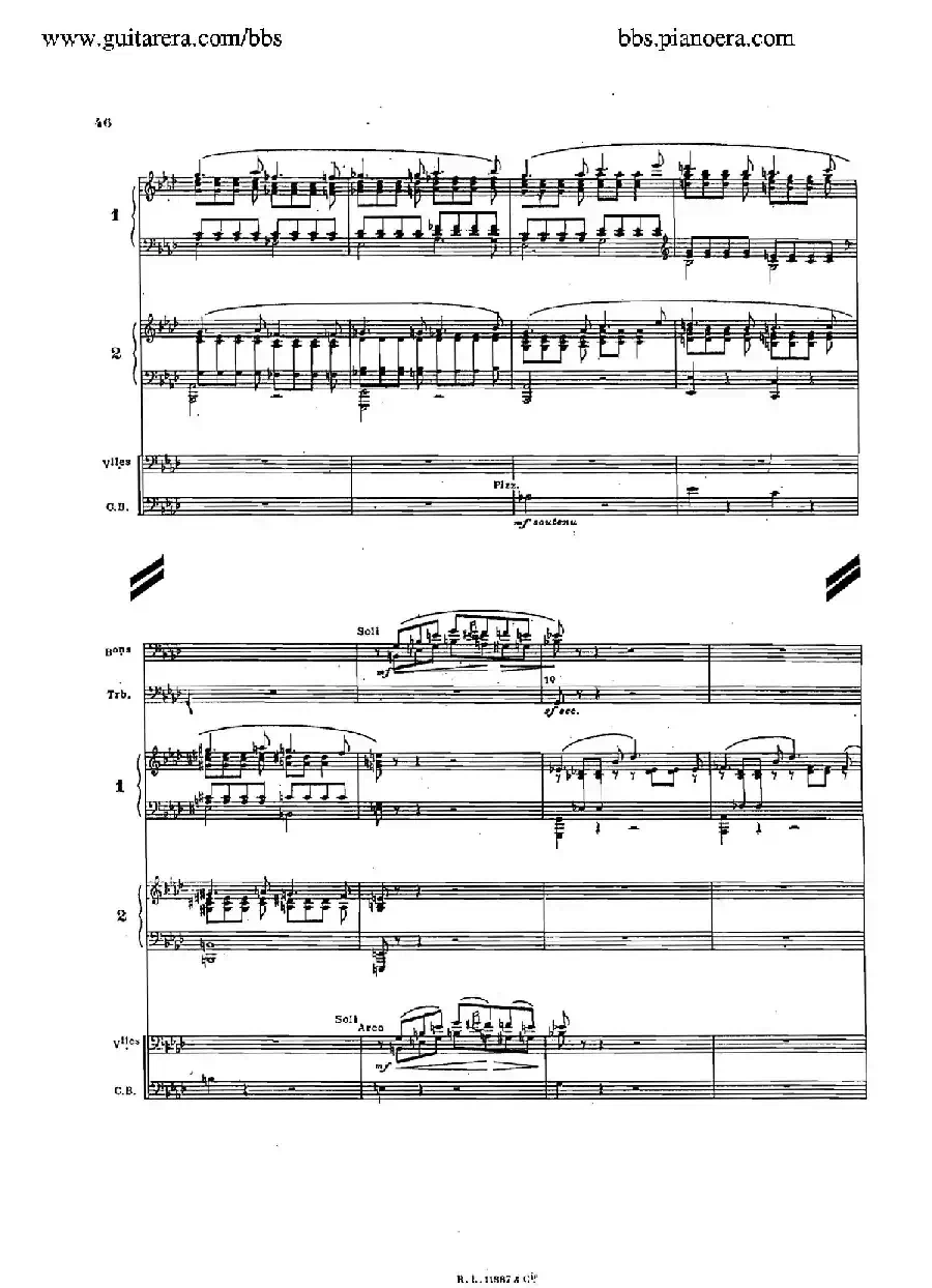 Concerto for 2 Pianos in d Minor（d小调双钢琴协奏曲·总谱）