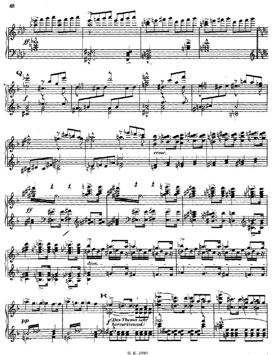Symphony No.3 in d Minor - Solo Piano（d小调第三交响曲·钢琴独奏版·Ⅳ）