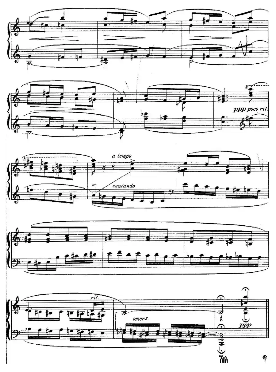 4 Sketches Op.35（4首素描·2）
