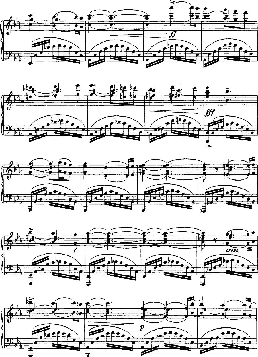 Quatre Etudes Op.41  Op.1（4首练习曲·1）