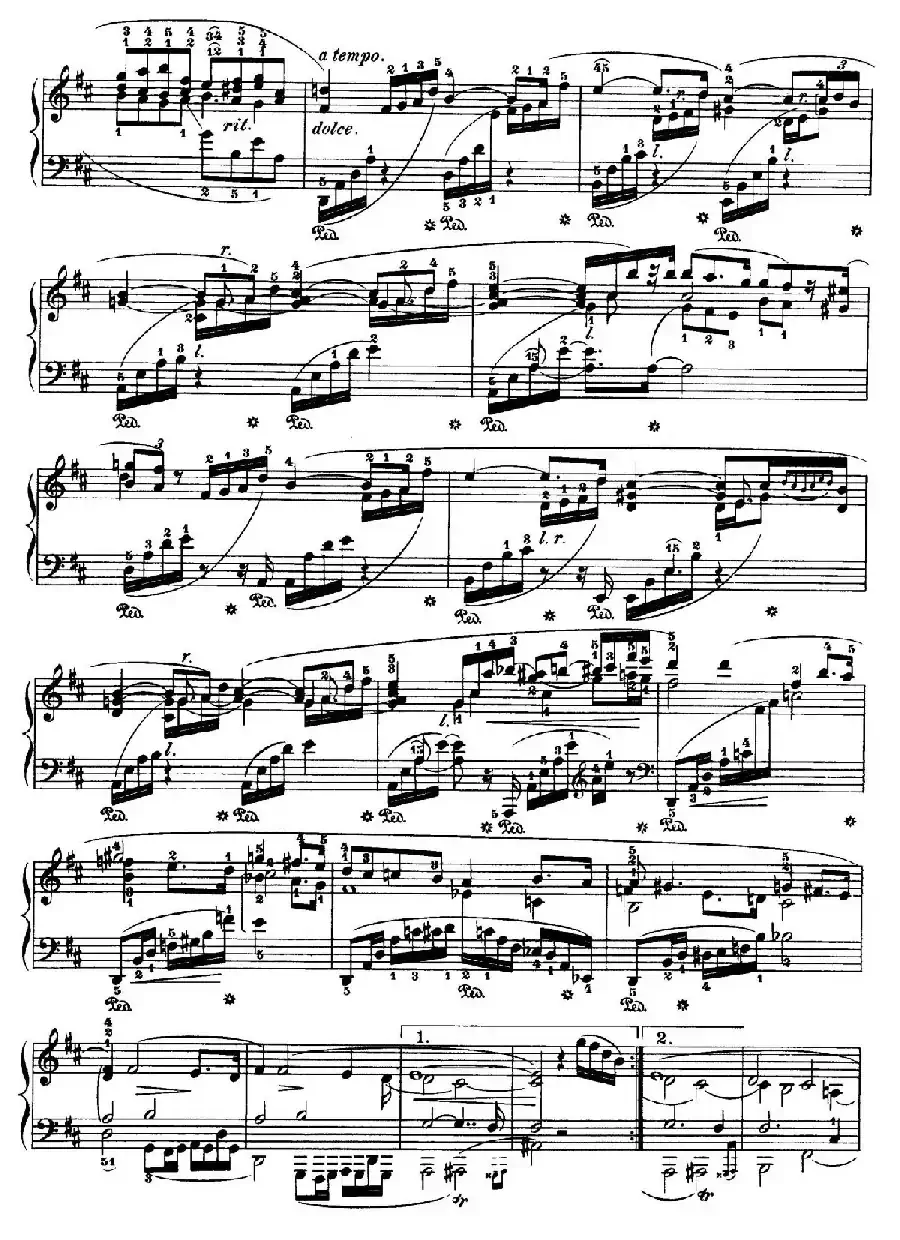 Piano Sonata No.3 in b Minor Op.58（b小调第三钢琴奏鸣曲·第一乐章）