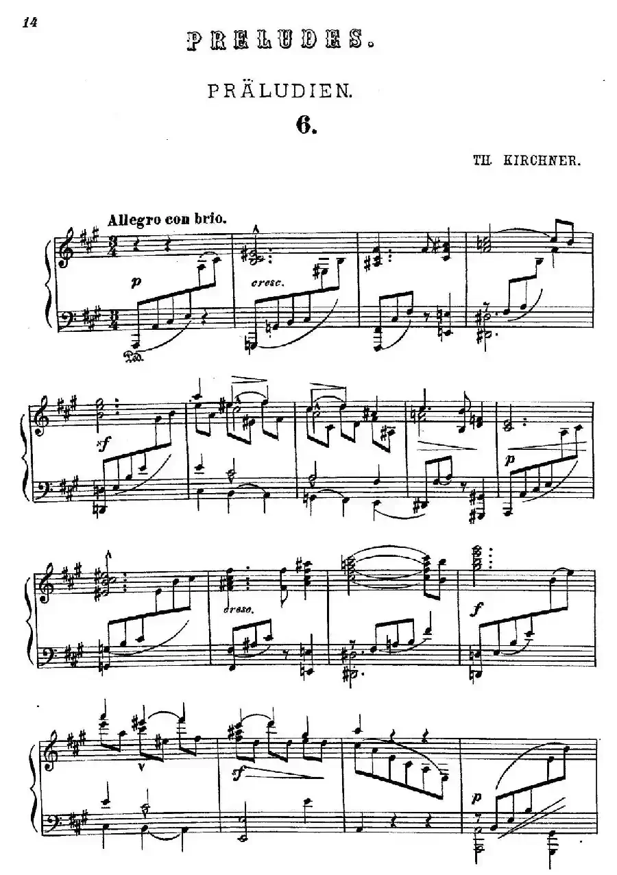 16 Preludes Op.9（16首前奏曲·6）