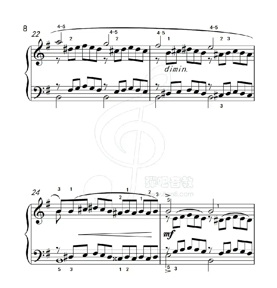 练习曲 2(克拉莫钢琴练习曲60首)