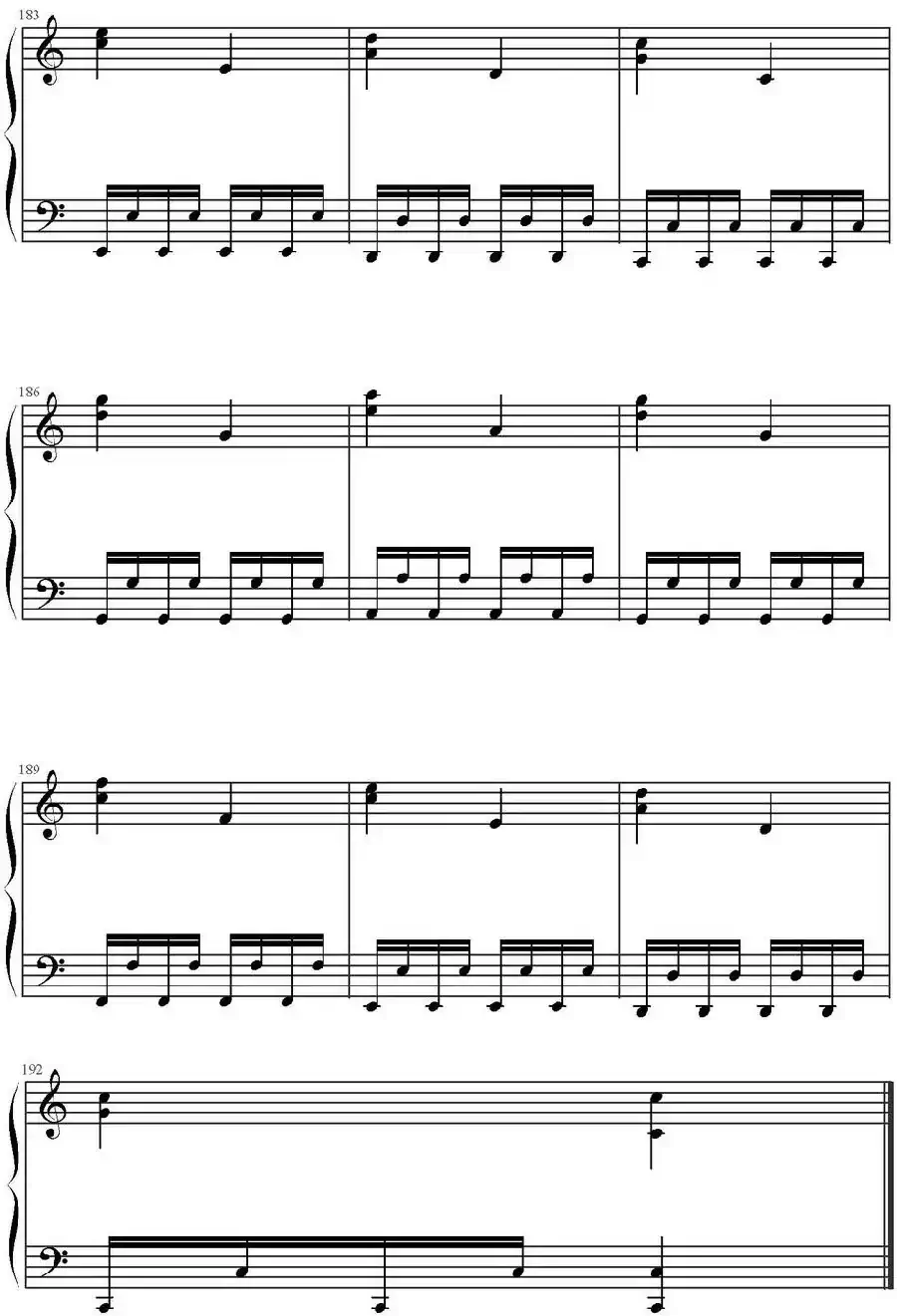 小星星（高娟伟改编、技术练习曲）