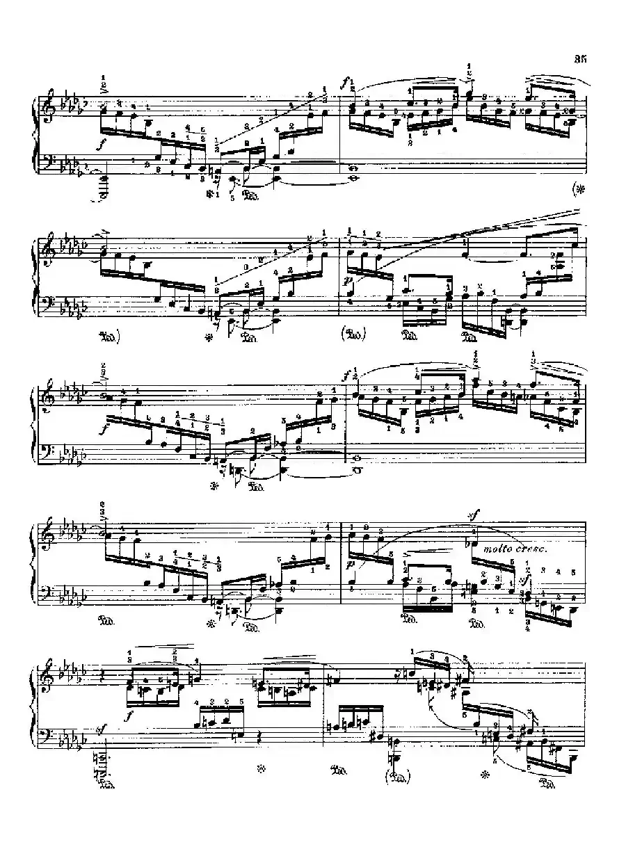 53首以肖邦练习曲为素材而作的练习曲（No.16A）