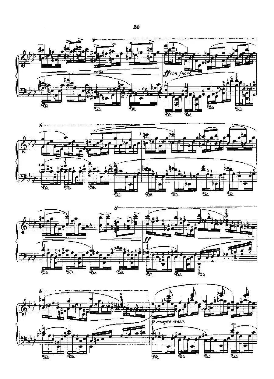 53首以肖邦练习曲为素材而作的练习曲（No.24）