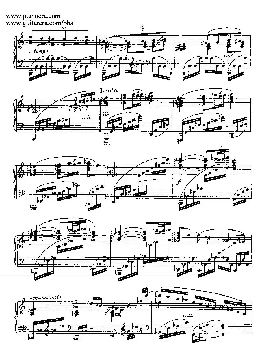 Goyescas（戈雅之画）（5. 爱与死 El Amor Y La Muerte）