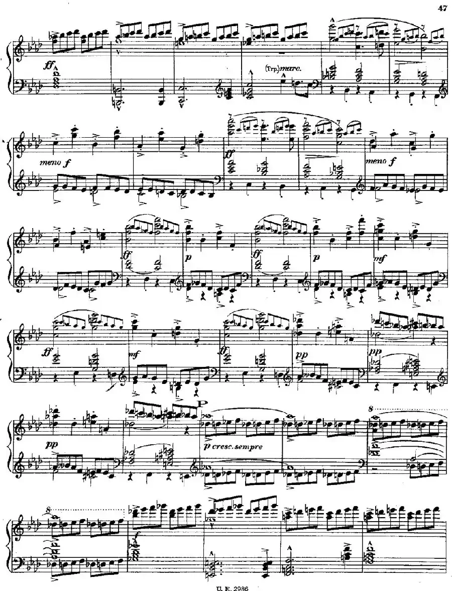 Symphony No.3 in d Minor - Solo Piano（d小调第三交响曲·钢琴独奏版·Ⅳ）