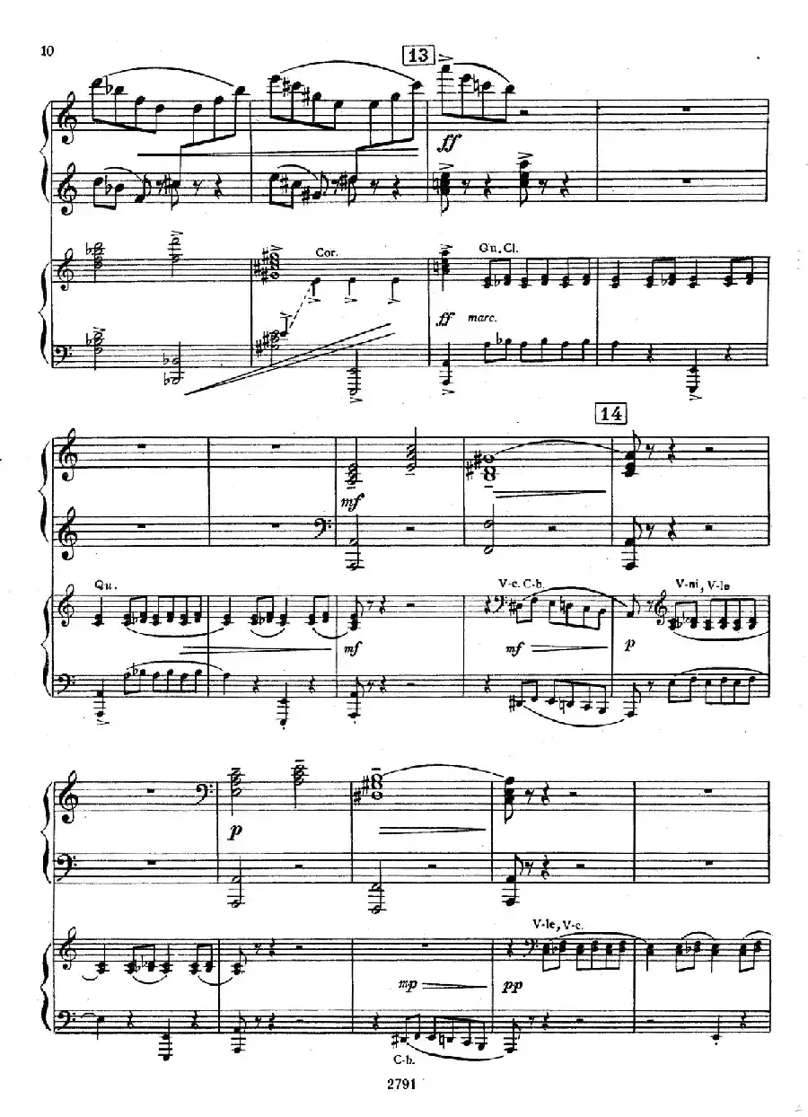 Piano Concerto No.3 in D major, Youth Op.50 - 2 pianos（D大调第三钢琴协奏曲“为青少年而作”Op.50·双钢琴）