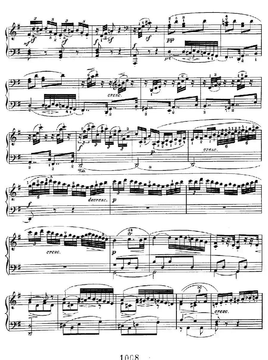 Two Rondos Op.51 No.1（2首回旋曲·2、G大调）