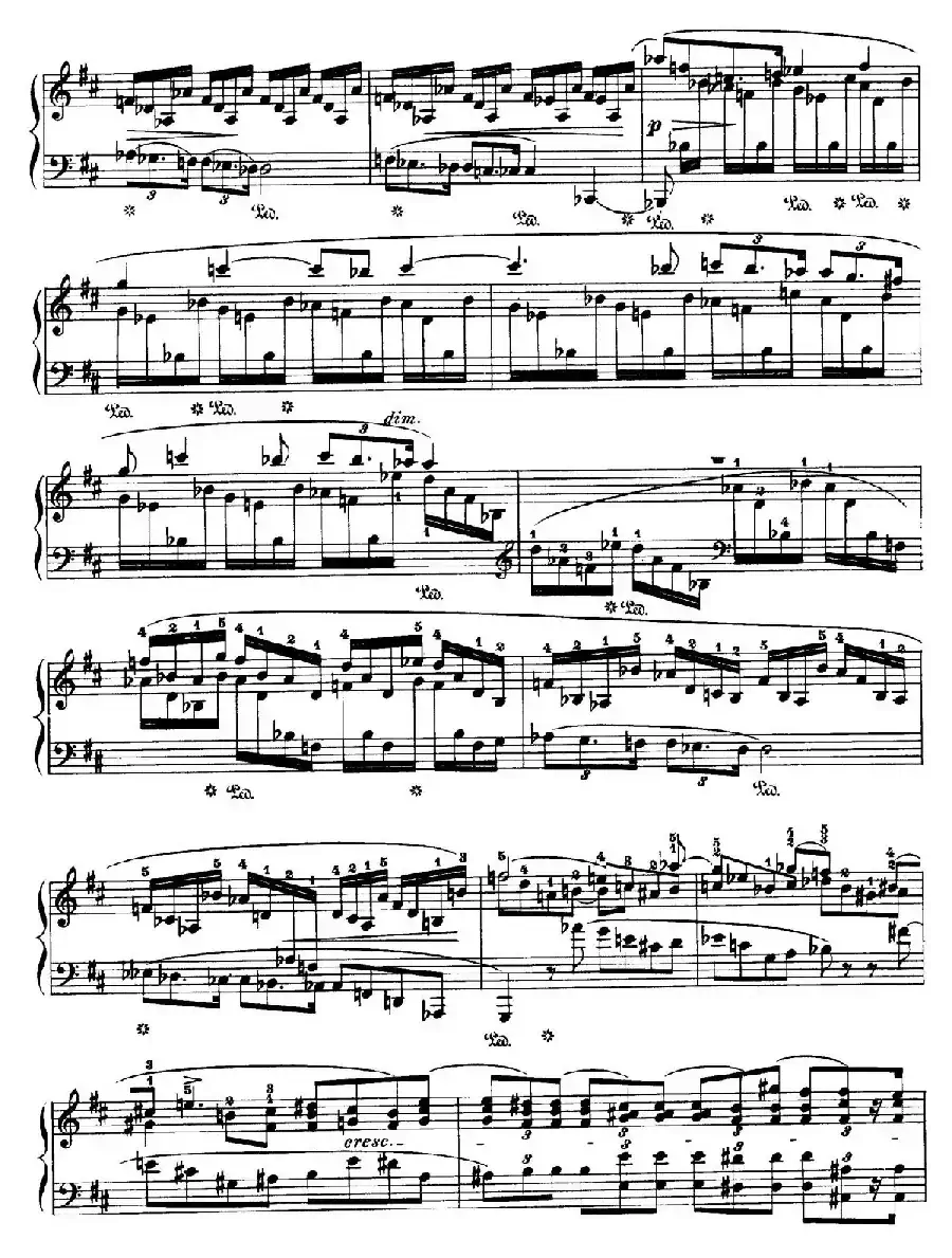 Piano Sonata No.3 in b Minor Op.58（b小调第三钢琴奏鸣曲·第一乐章）