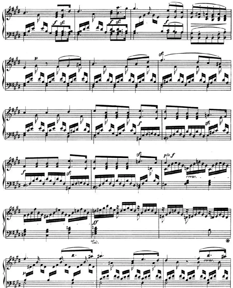 门德尔松无词歌Op.38（NO.3）