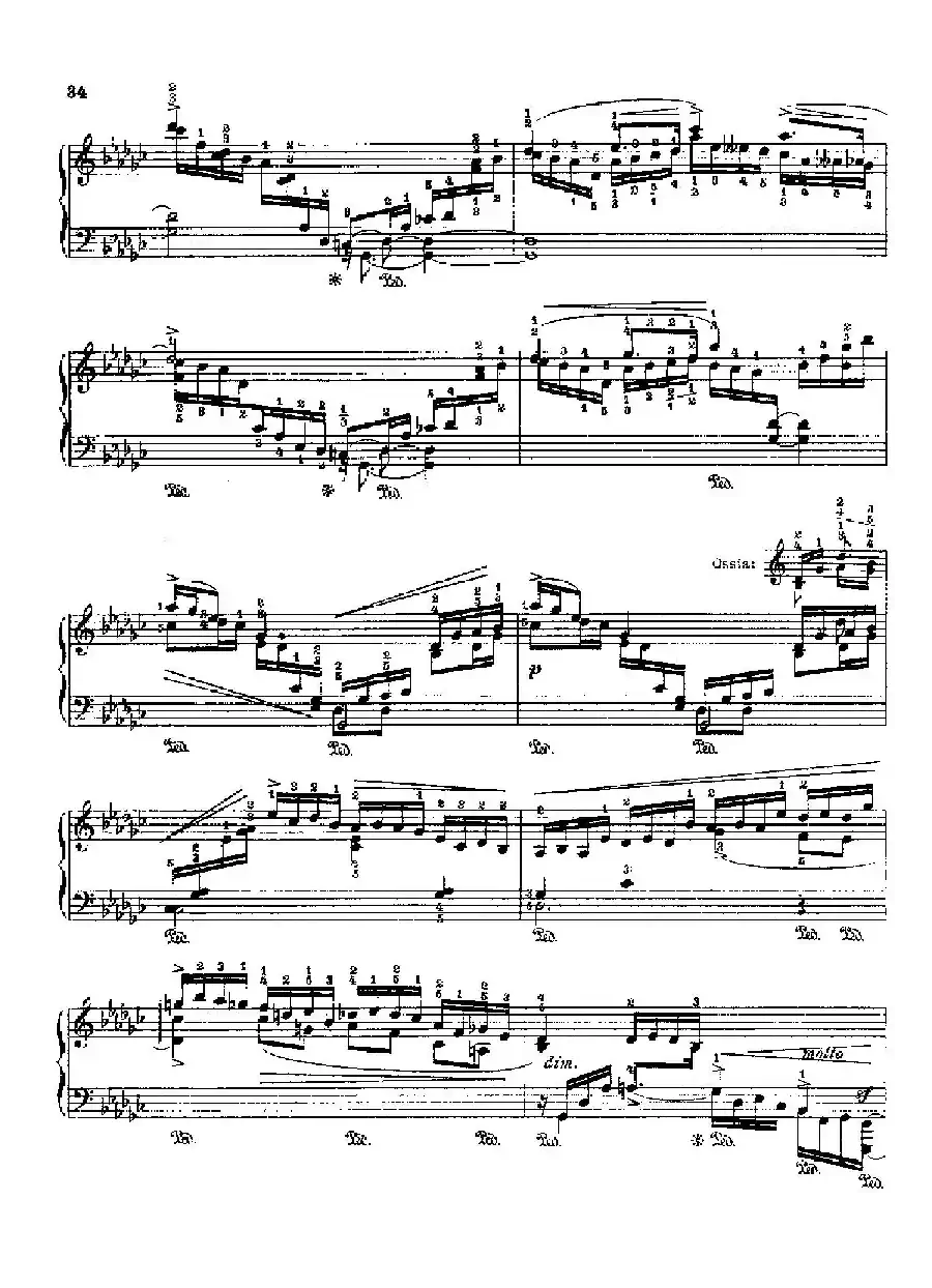 53首以肖邦练习曲为素材而作的练习曲（No.16A）