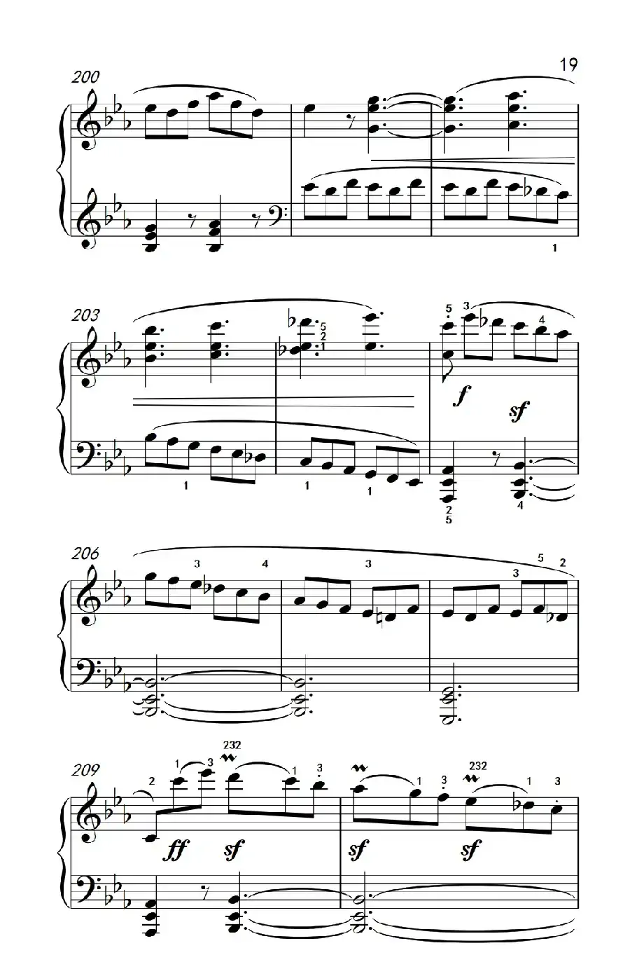 奏鸣曲 Opus 7 第一乐章(贝多芬奏鸣曲集 2)