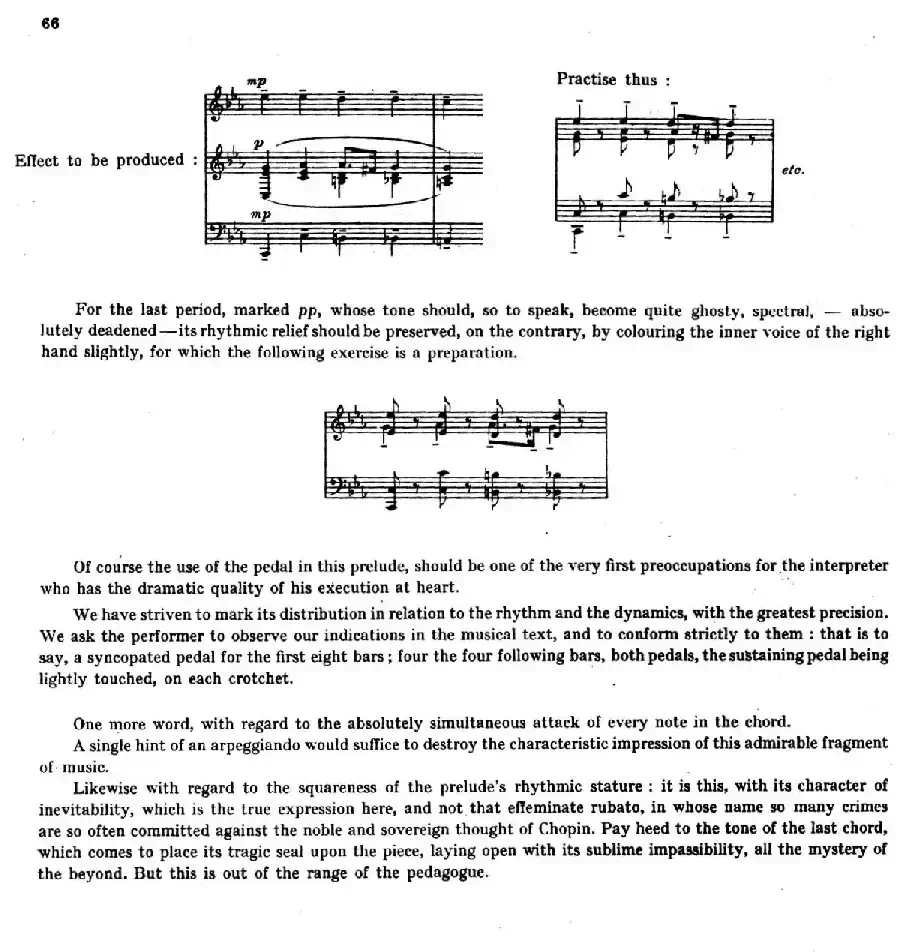 Preludes Op.28（24首前奏曲·20）