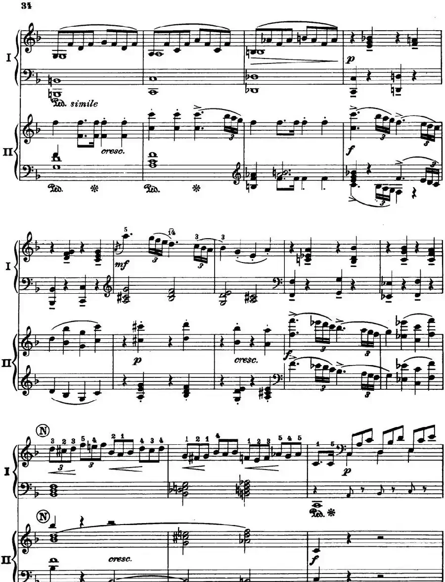 二十八部钢琴协奏曲 No.19（P31-45）