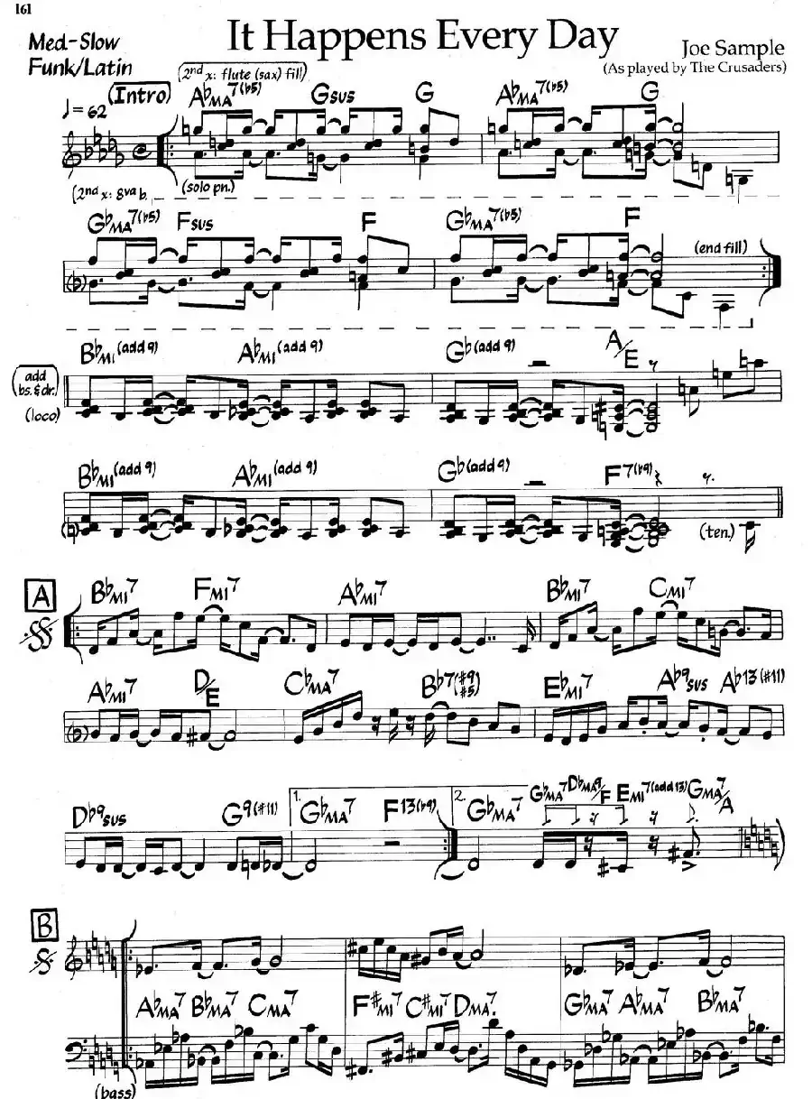 It Happens Every Day（爵士钢琴曲）