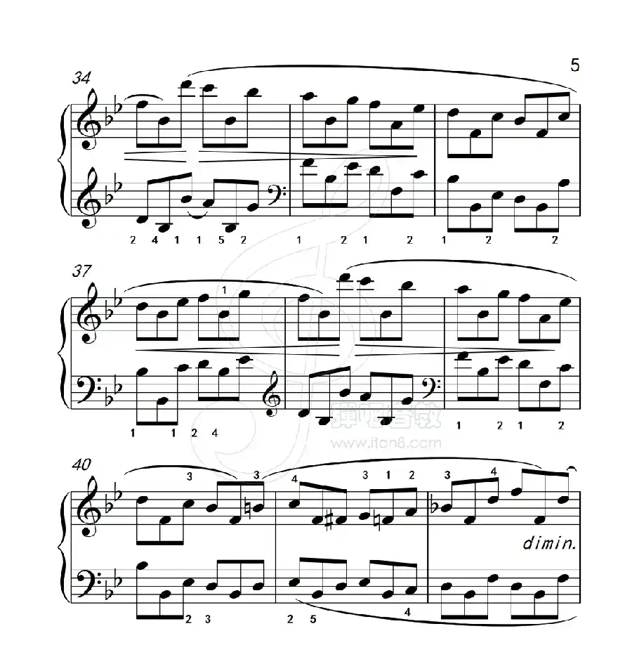 练习曲 9(克拉莫钢琴练习曲60首)