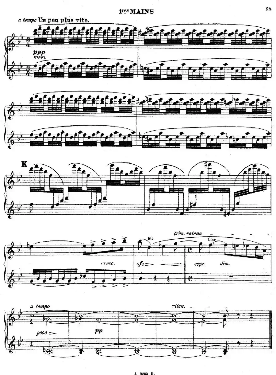 Symphony on a French Mountain Air Op.25（法国山歌交响曲·双钢琴·Ⅱ）