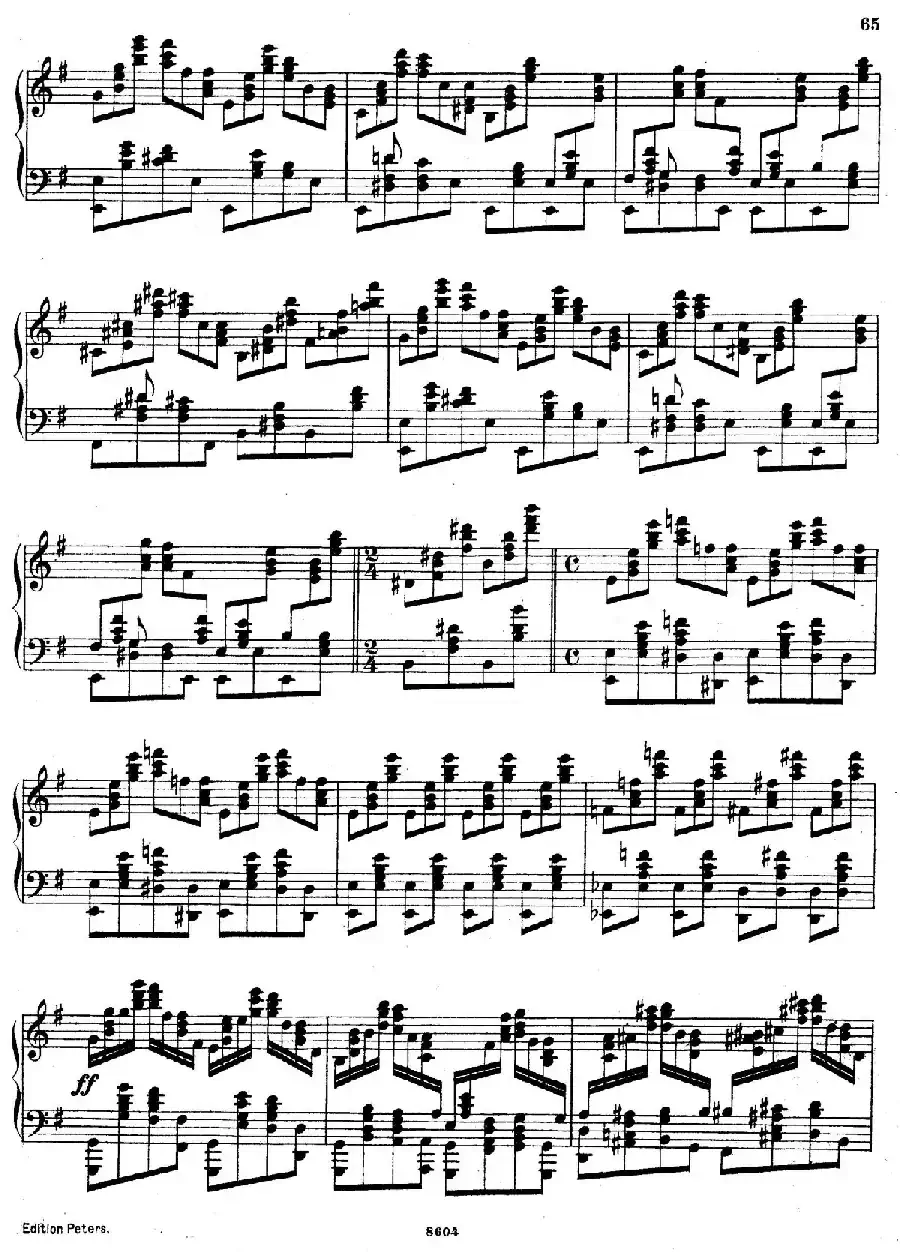 Six Etudes Op.23（6首练习曲·Ⅵ）