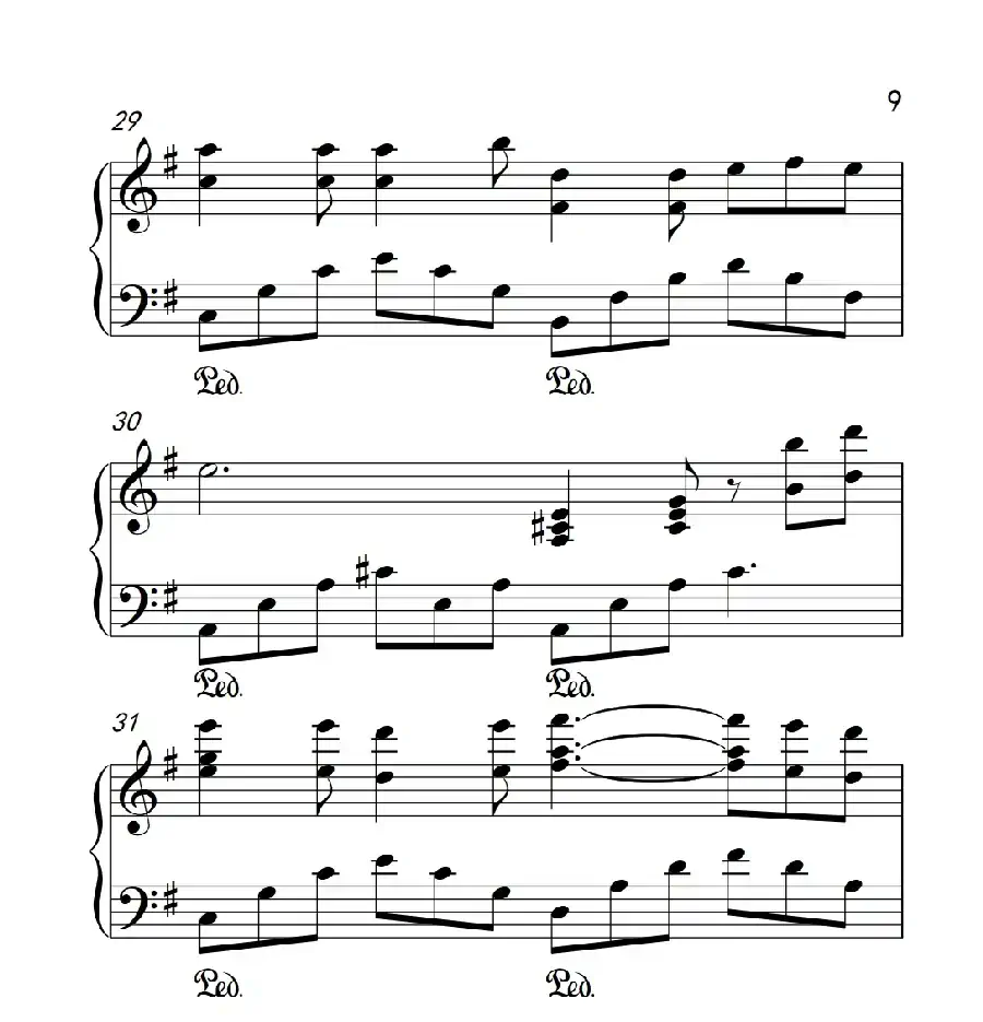 伊人如梦（《弹吧音教》制谱）