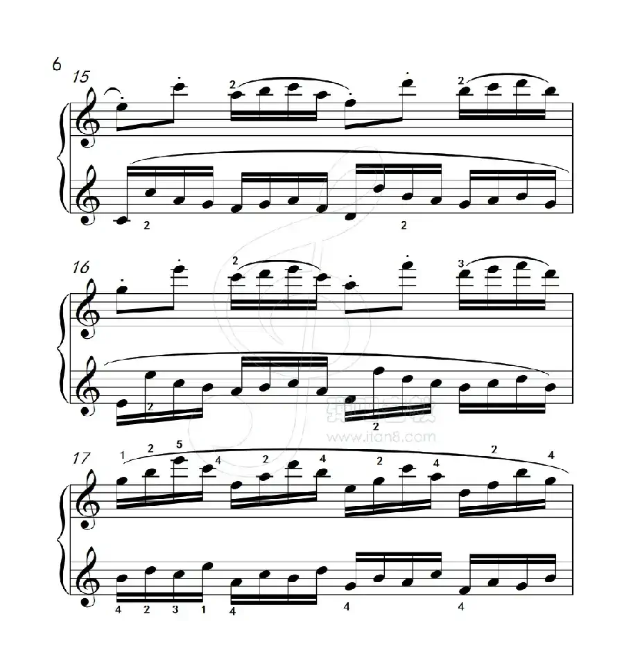 练习曲 10(克拉莫钢琴练习曲60首)