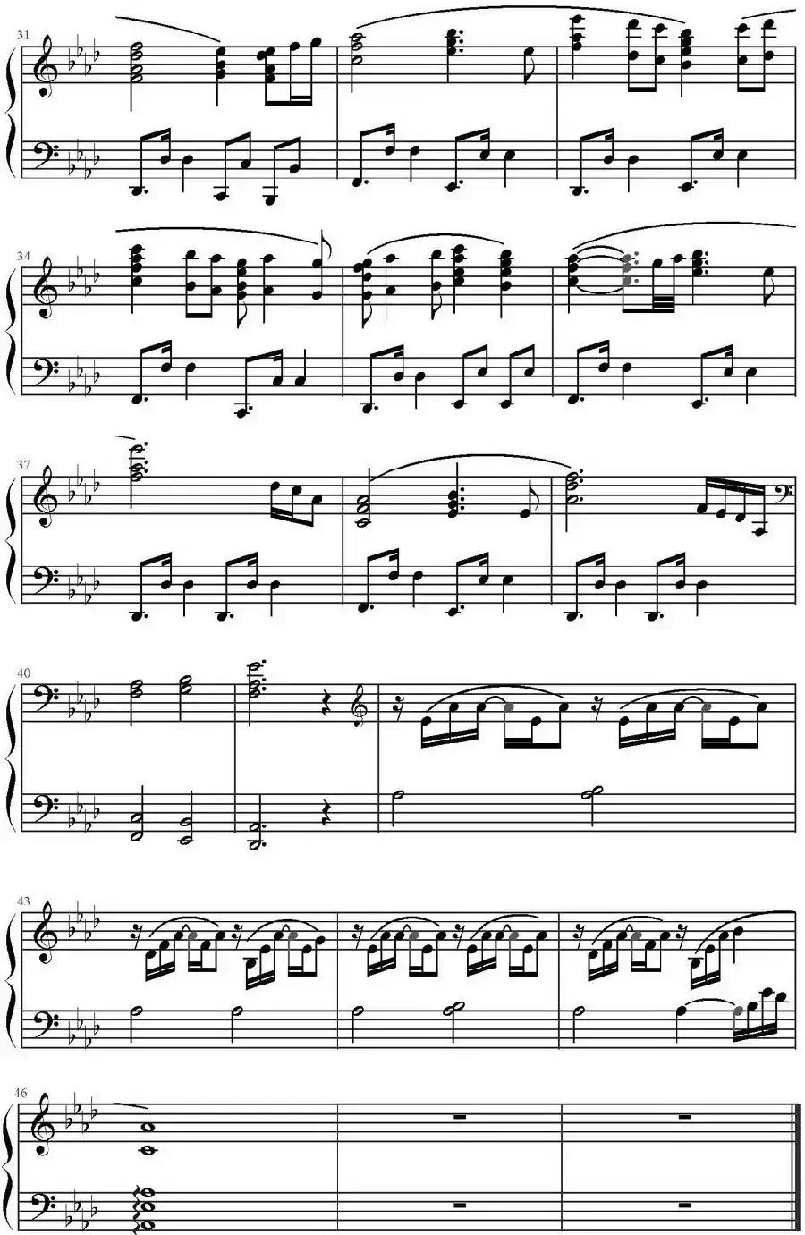 MY HEART WILL GO ON(电影《泰坦尼克号》主题曲《我心永恒》、雨田制谱版)