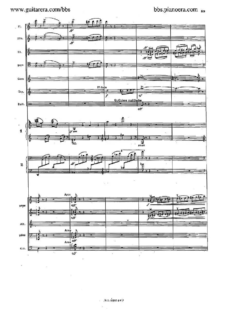 Concerto for 2 Pianos in d Minor（d小调双钢琴协奏曲·总谱）