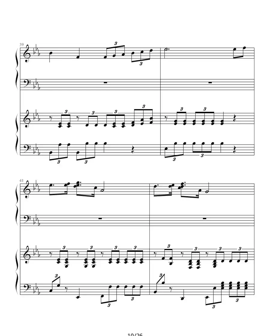 ココロの音(双钢琴)