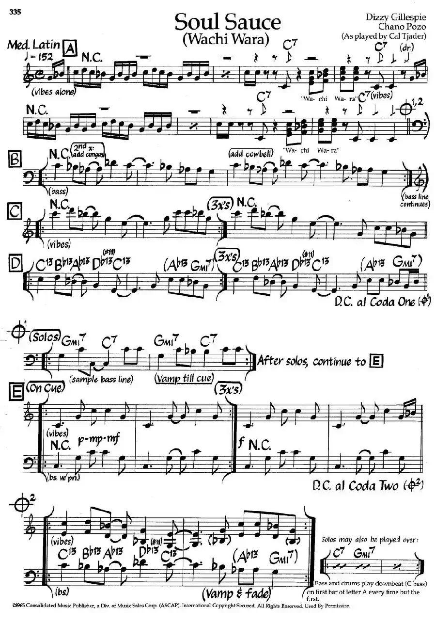 Soul Sauce（爵士钢琴曲）