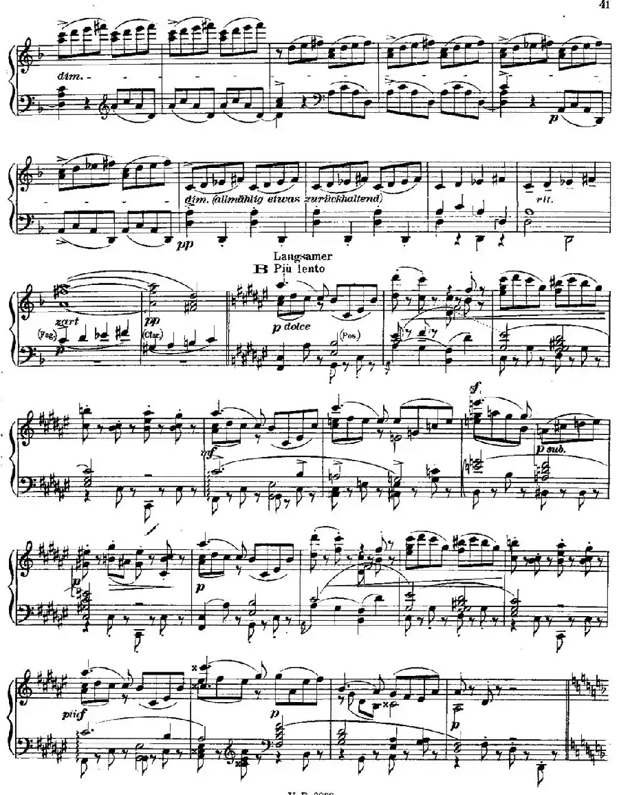 Symphony No.3 in d Minor - Solo Piano（d小调第三交响曲·钢琴独奏版·Ⅳ）
