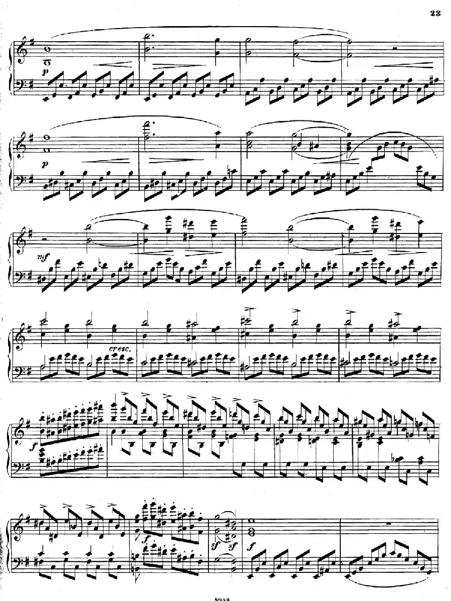 Piano Sonata in e Minor Op.28（e小调钢琴奏鸣曲）