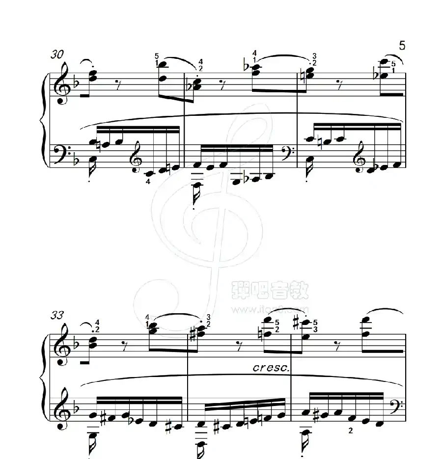 练习曲 39(克拉莫钢琴练习曲60首)