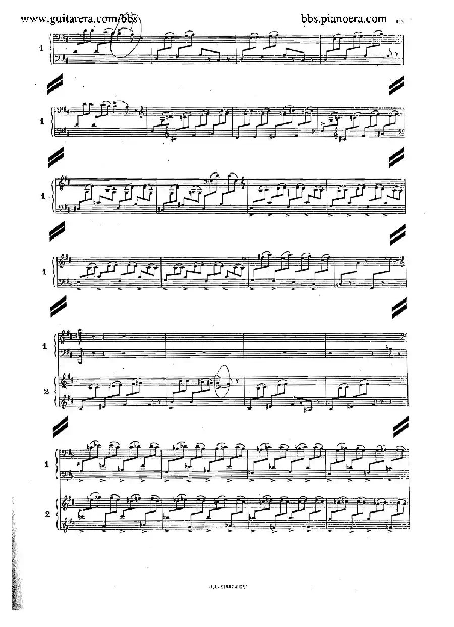 Concerto for 2 Pianos in d Minor（d小调双钢琴协奏曲·总谱）