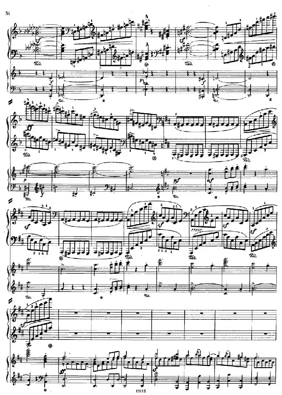 Piano Concerto in a Minor Op.54（a小调钢琴协奏曲·双钢琴）
