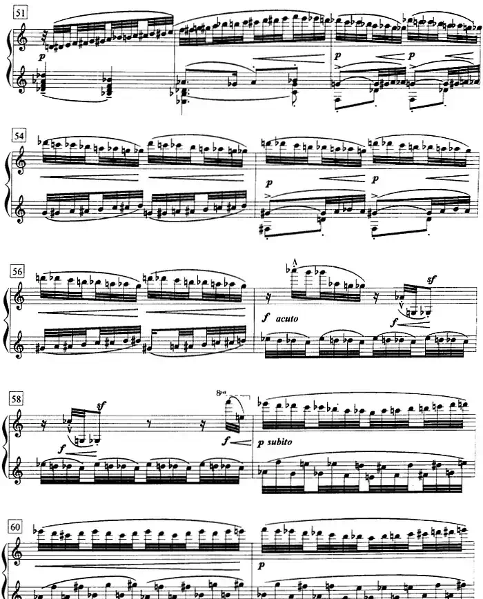 钢琴教程第八级 练习曲（半音阶练习曲 《12首钢琴练习曲》No.7）