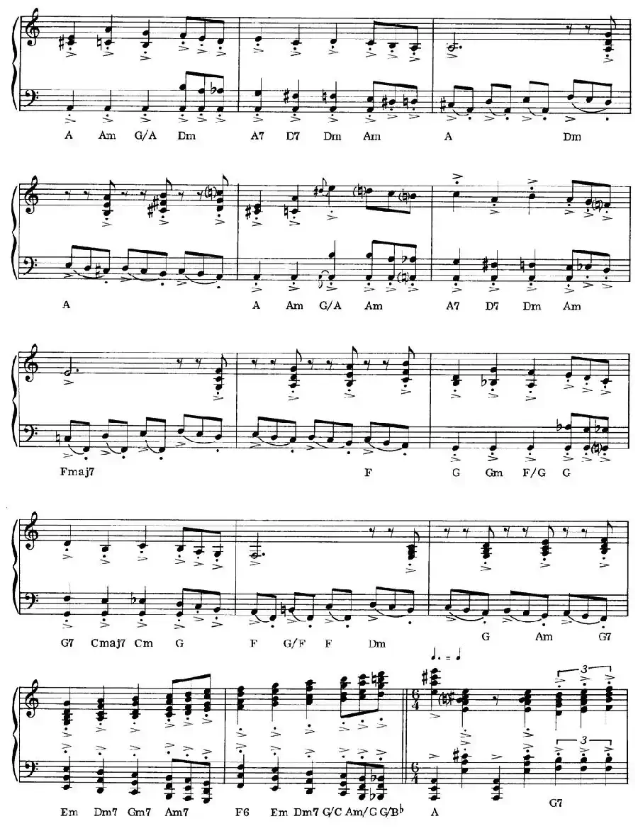 Blue Rondo A La Turque(蓝色回旋曲)