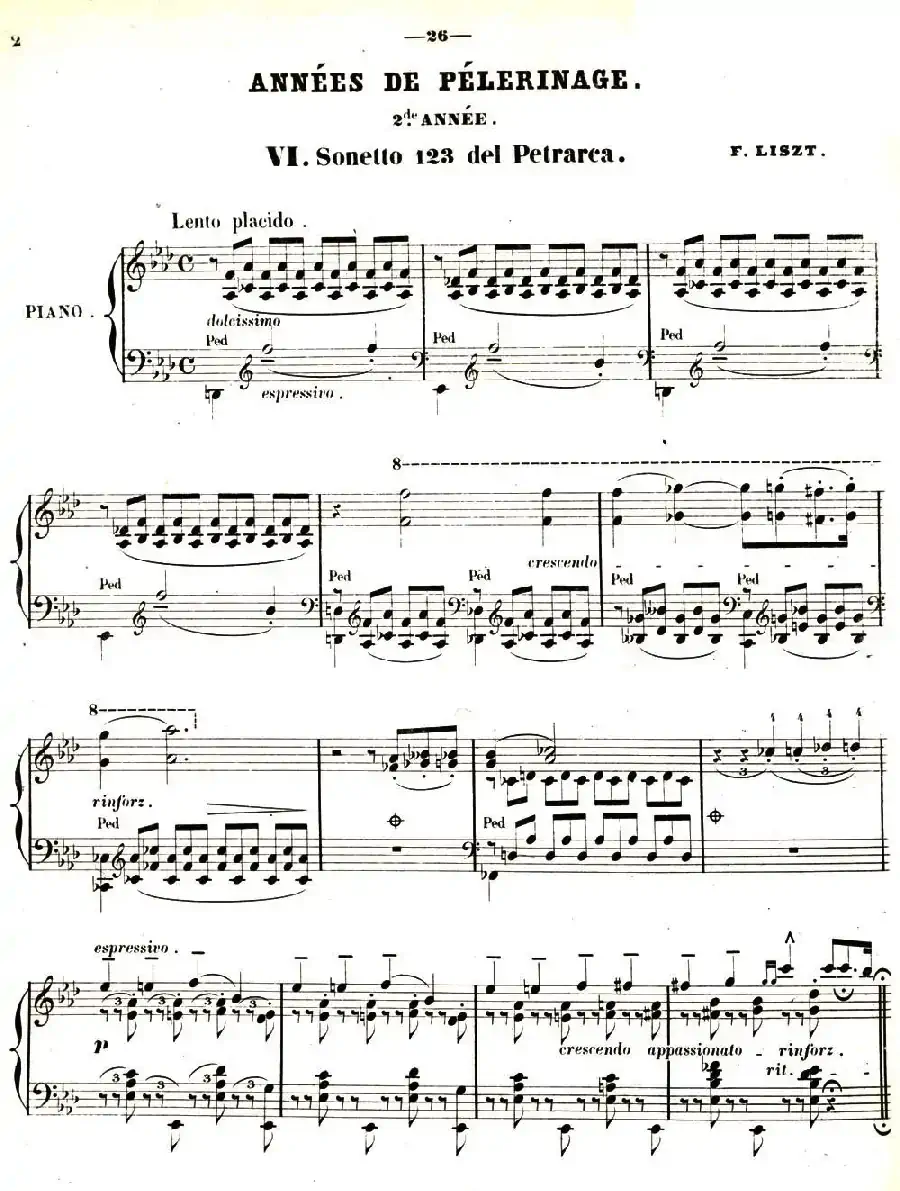 旅行岁月(第二集)意大利游记(6.彼特拉克的十四行诗第123号 Sonetto 123 del Petrarca)