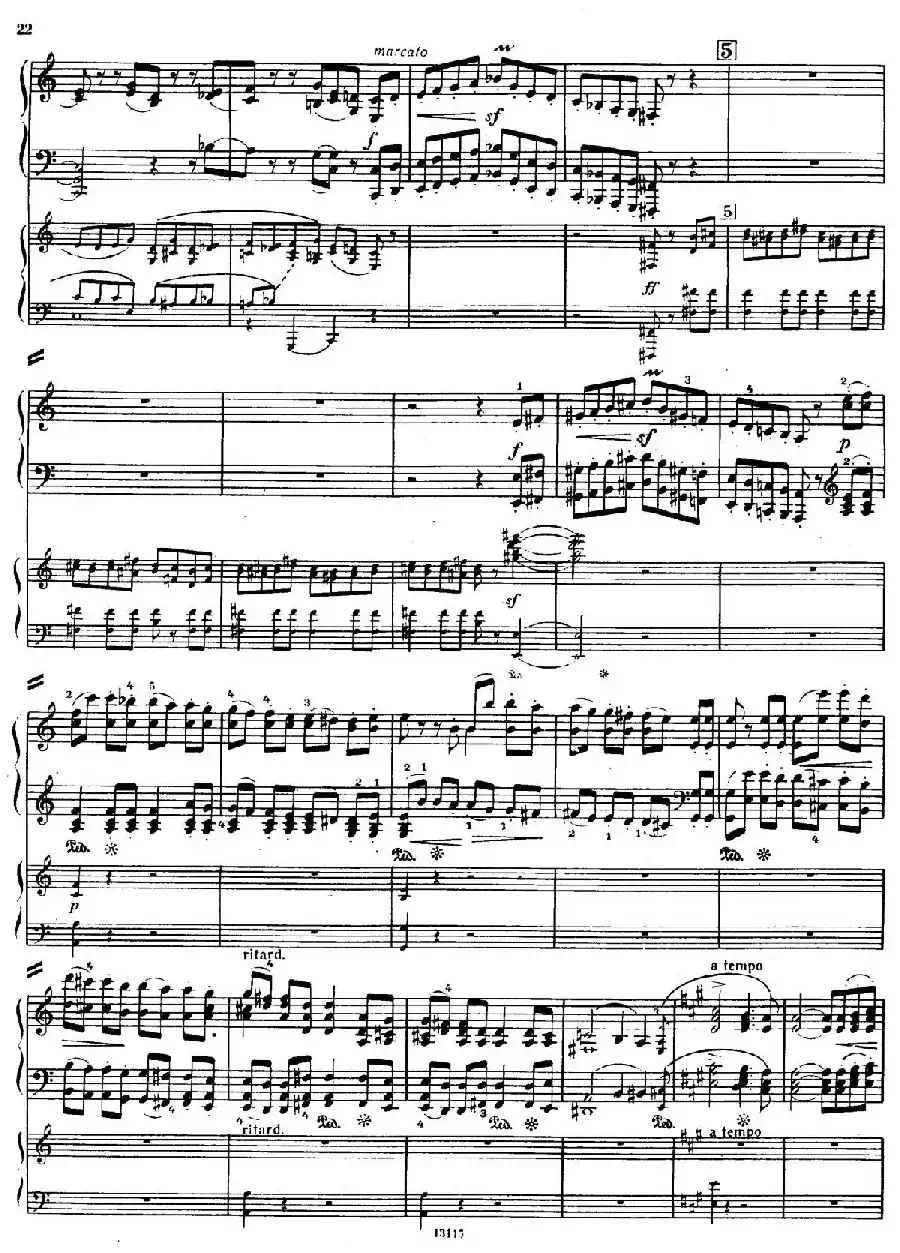 Piano Concerto in a Minor Op.54（a小调钢琴协奏曲·双钢琴）