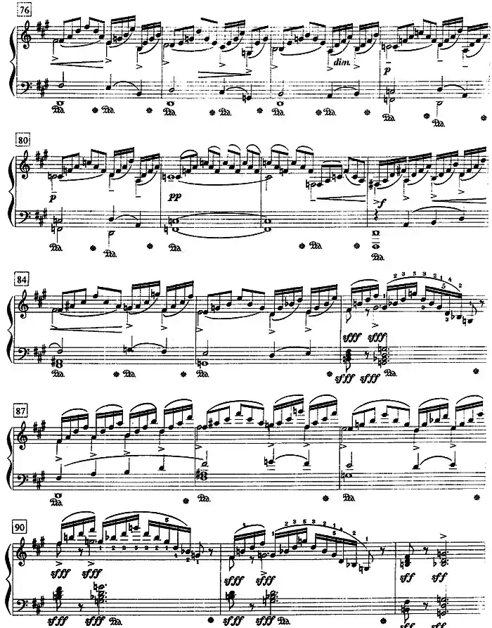 钢琴教程第八级 中外乐曲（小丑 Op.3 No.4）