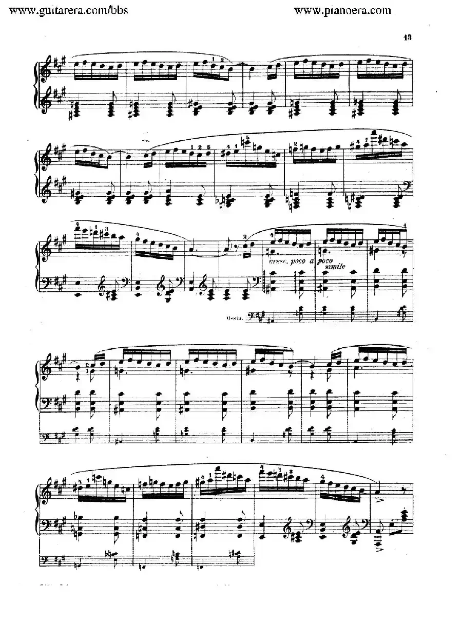 Spanish Dances Op.12（西班牙舞曲·钢琴独奏版）