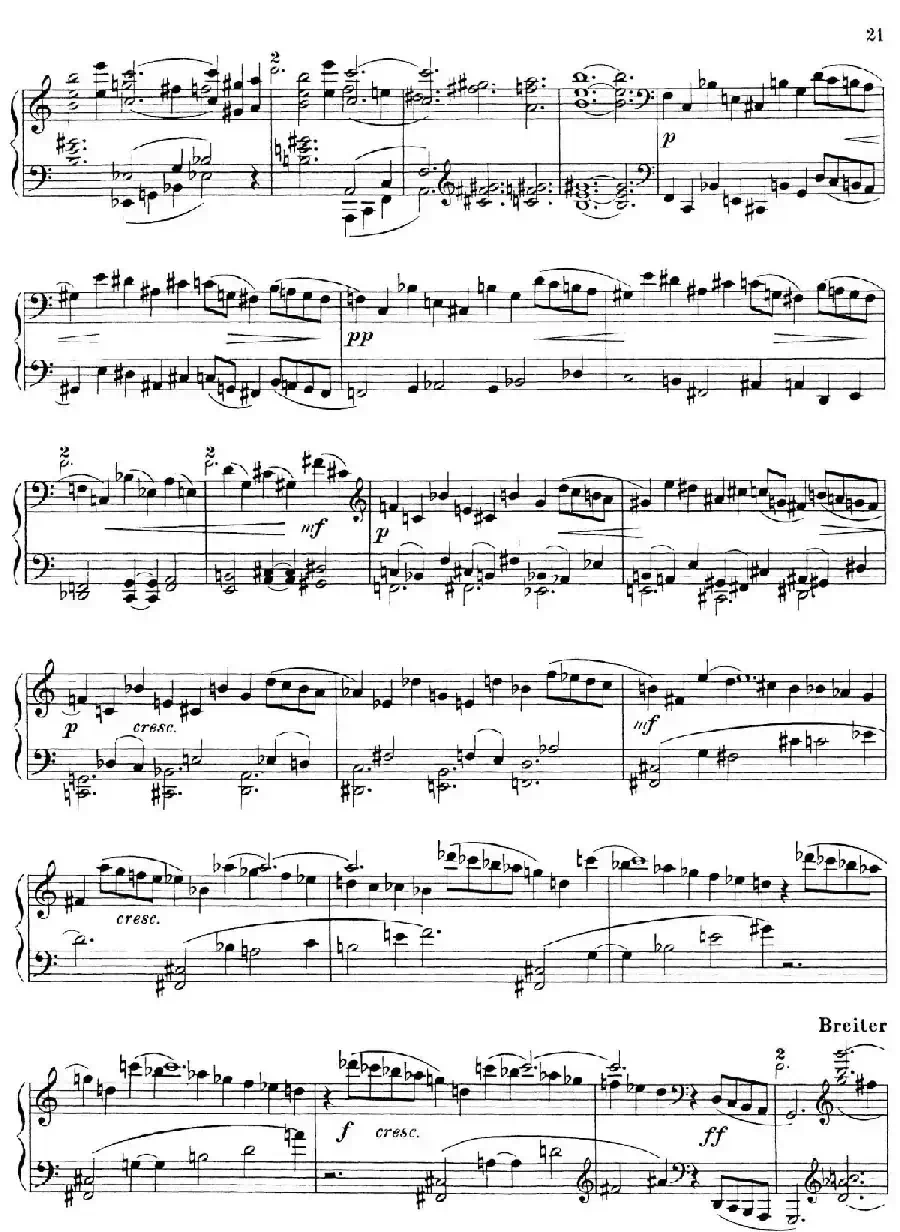 Piano Sonata No.1（第一钢琴奏鸣曲 Ⅴ）
