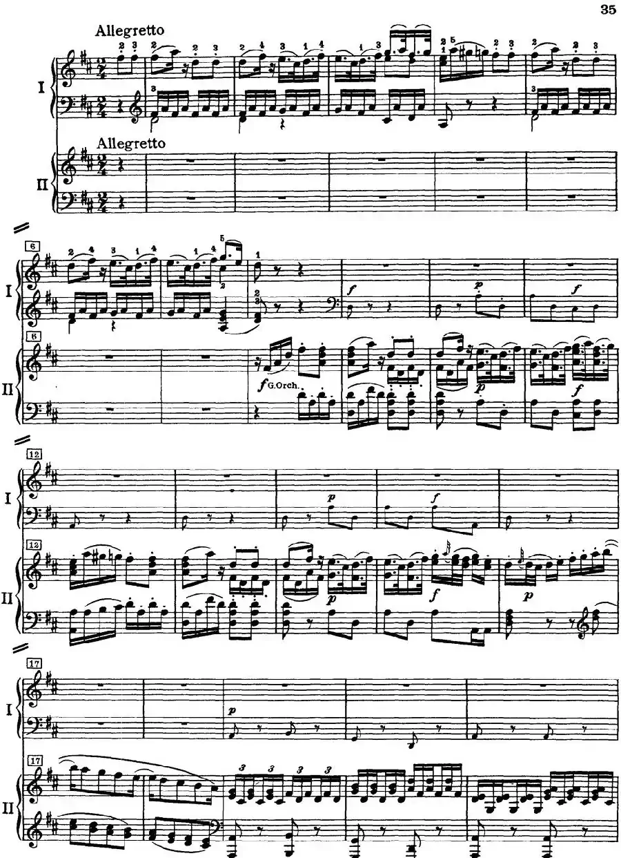 二十八部钢琴协奏曲 No.26（(P31-45）