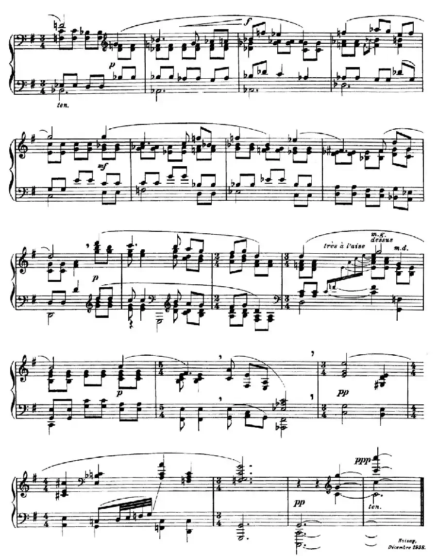 Eight Nocturnes （8首夜曲·Ⅷ）