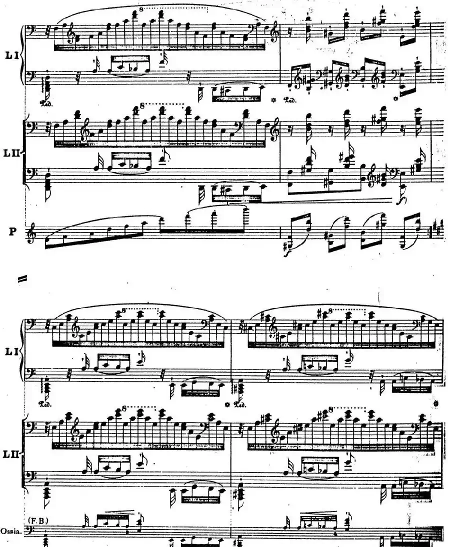 6首帕格尼尼大练习曲（Thema mit Variationen Etude Nr.6）