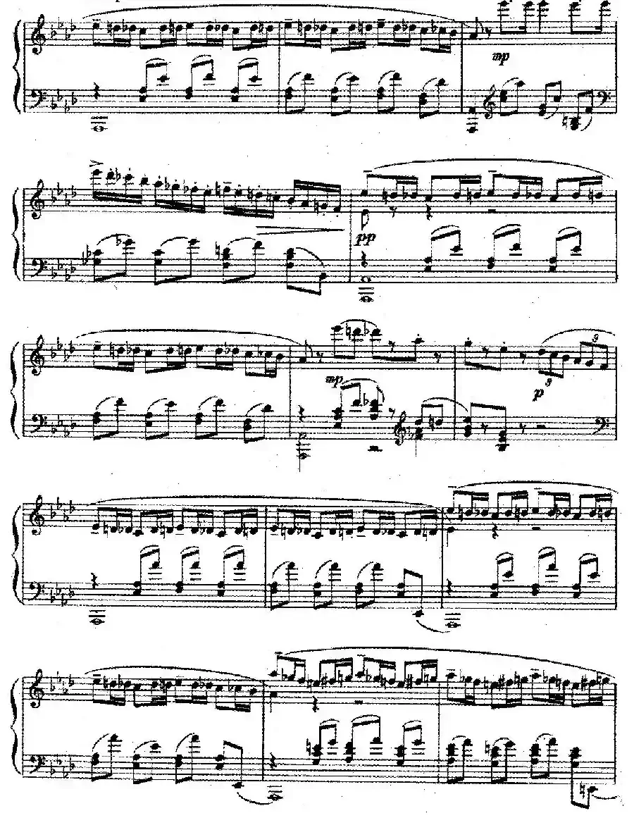 Ten Pieces from Cinderella Op.97（10首小品 - 选自舞剧《灰姑娘》·4）
